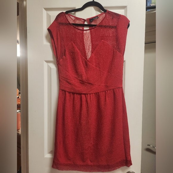 NWOT The Kooples Red Cocktail Dress - Picture 4 of 11
